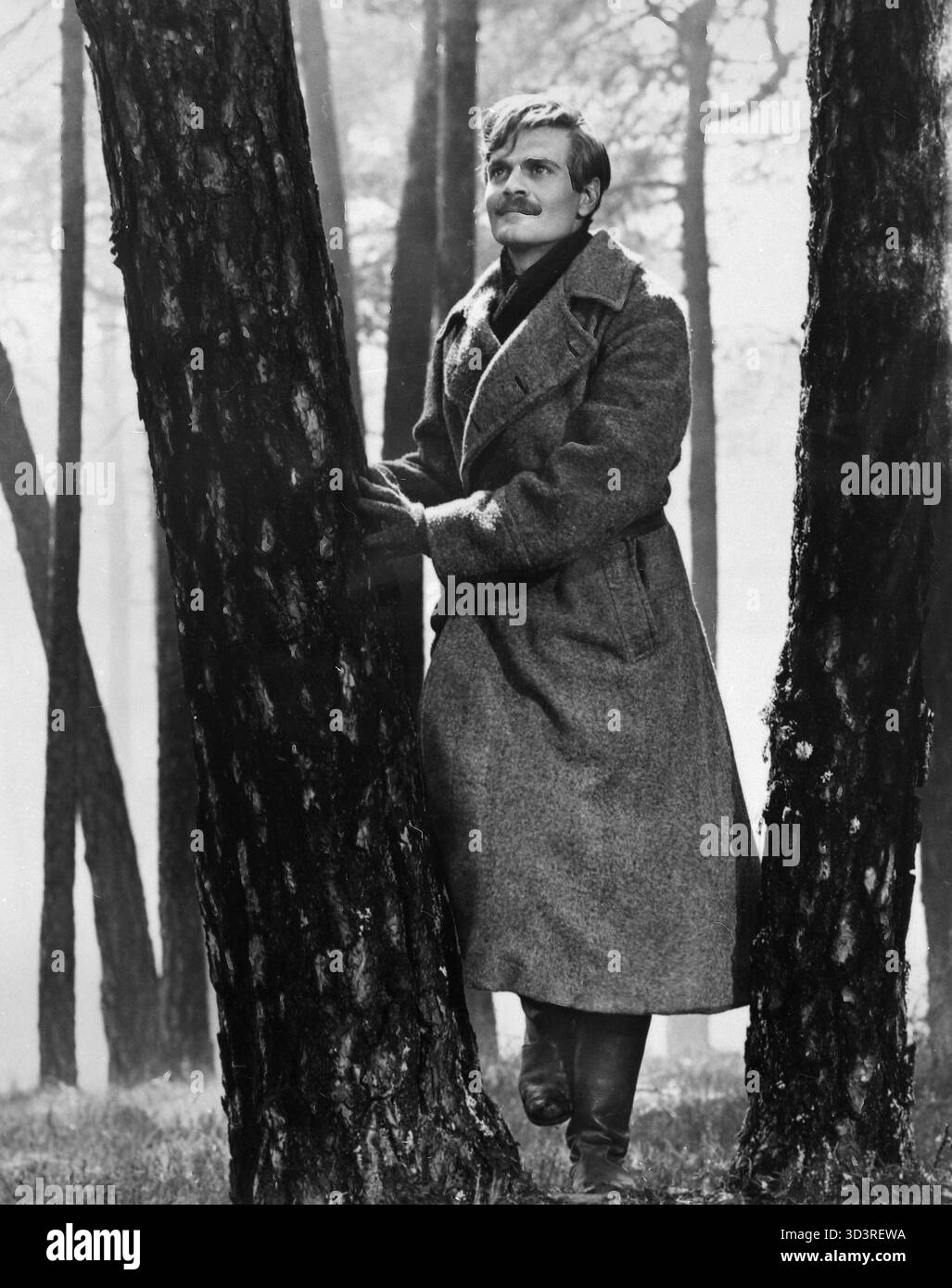 Der ägyptische Schauspieler Omar Sharif im Film Doctor Shiwago, USA 1965 Stockfoto