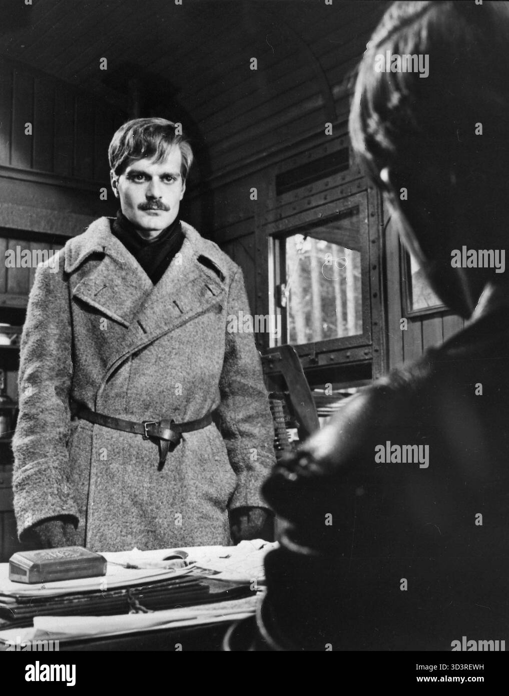 Der ägyptische Schauspieler Omar Sharif im Film Doctor Shiwago, USA 1965 Stockfoto