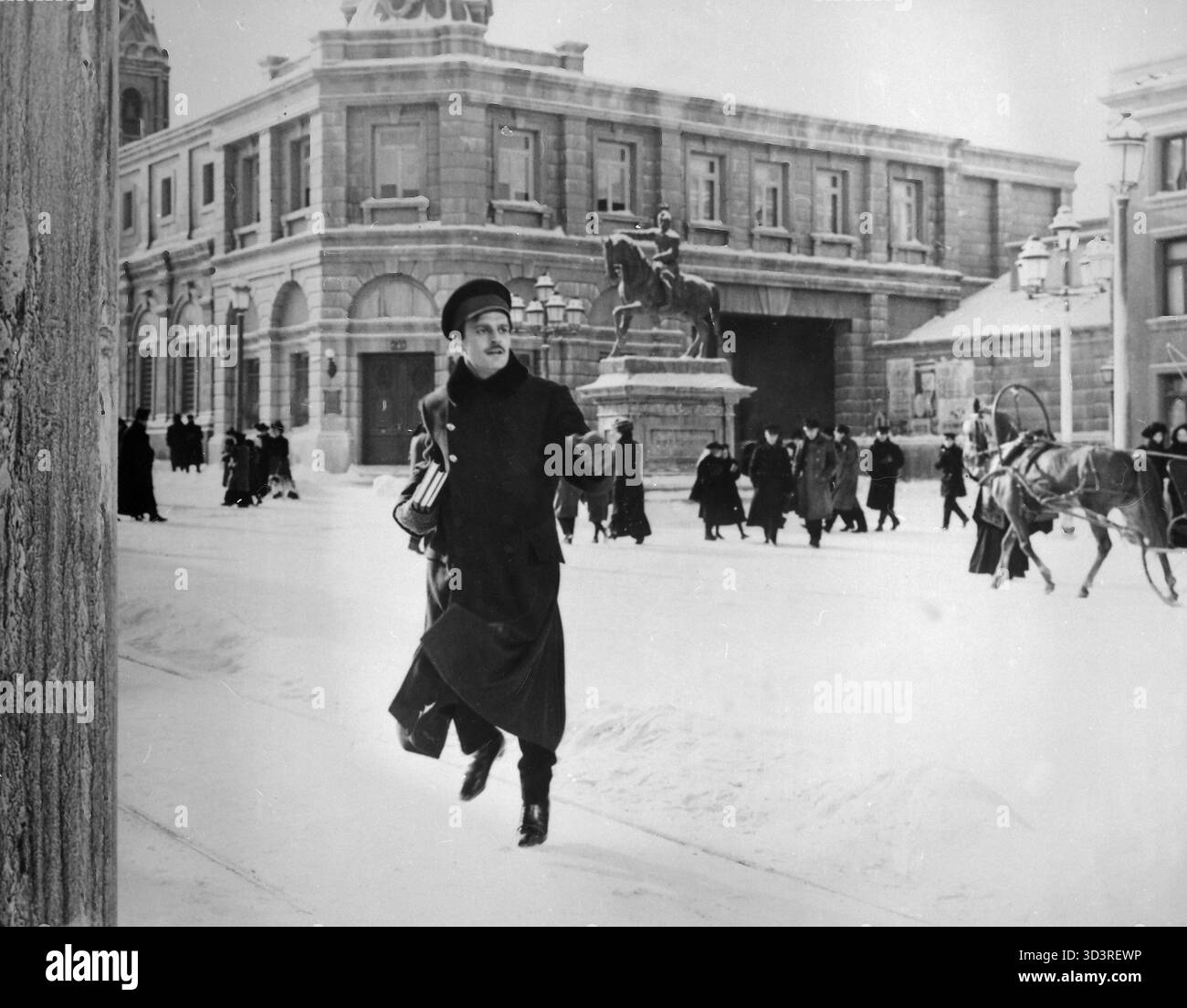 Der ägyptische Schauspieler Omar Sharif im Film Doctor Shiwago, USA 1965 Stockfoto