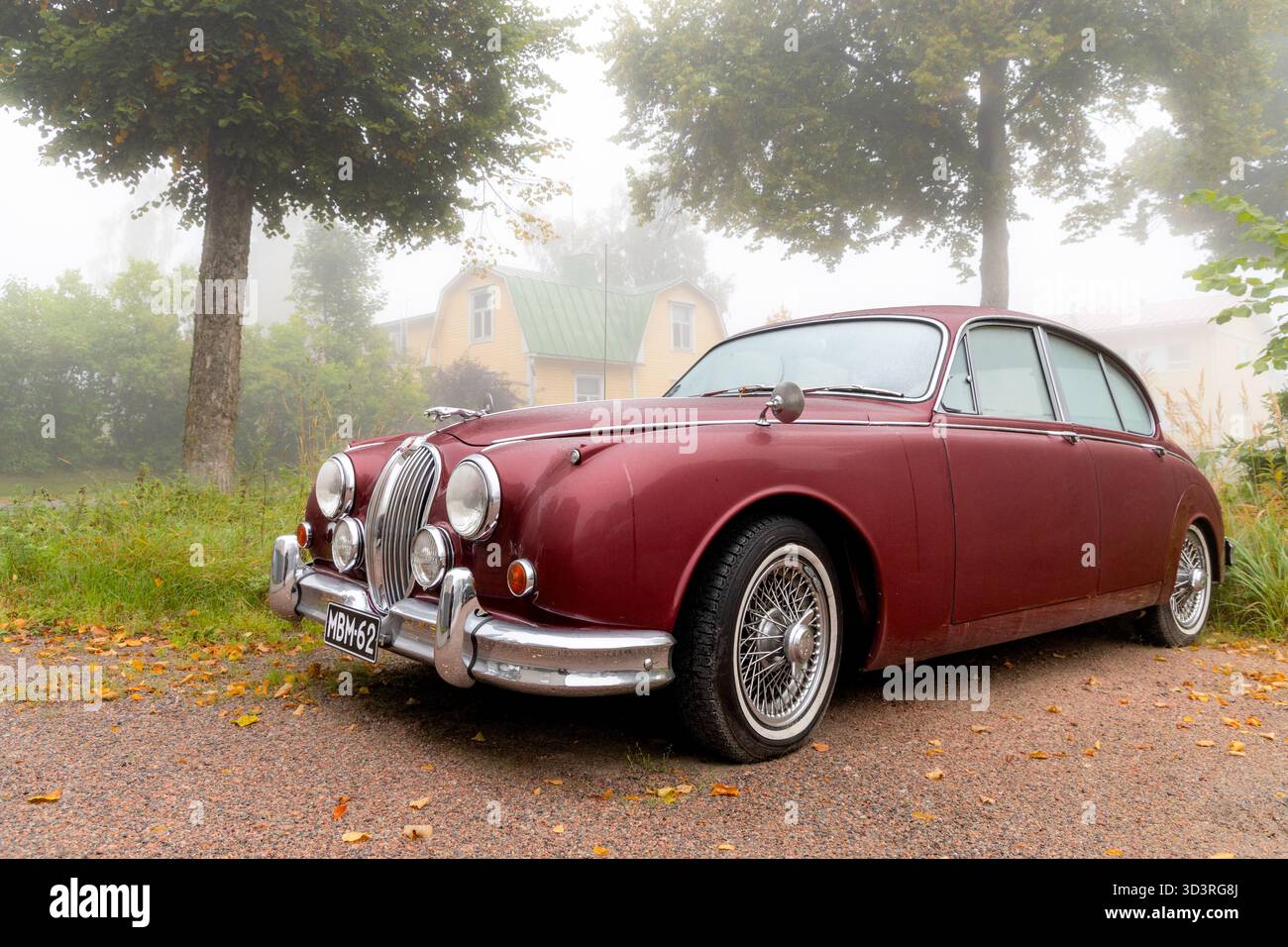 Die Jaguar Mark 2 ist eine mittelgroße Luxus-Sportlimousine, die von Ende 1959 bis 1967 von Jaguar in Coventry, England, gebaut wurde Stockfoto