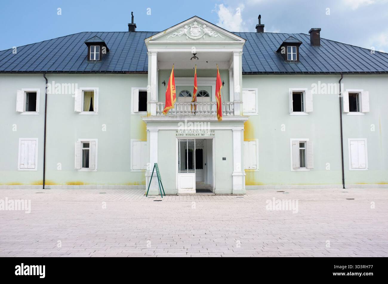 König Nikolas Museum 2013, Cetinje, Montenegro Stockfoto