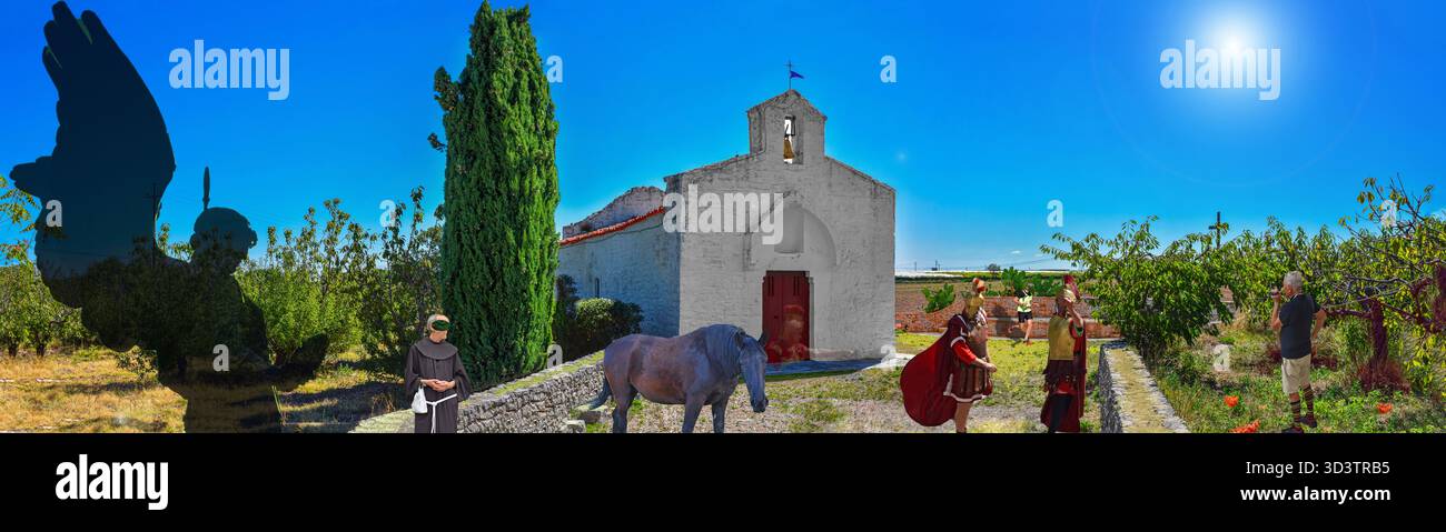 TRAUM N85 das stille Kloster Stockfoto