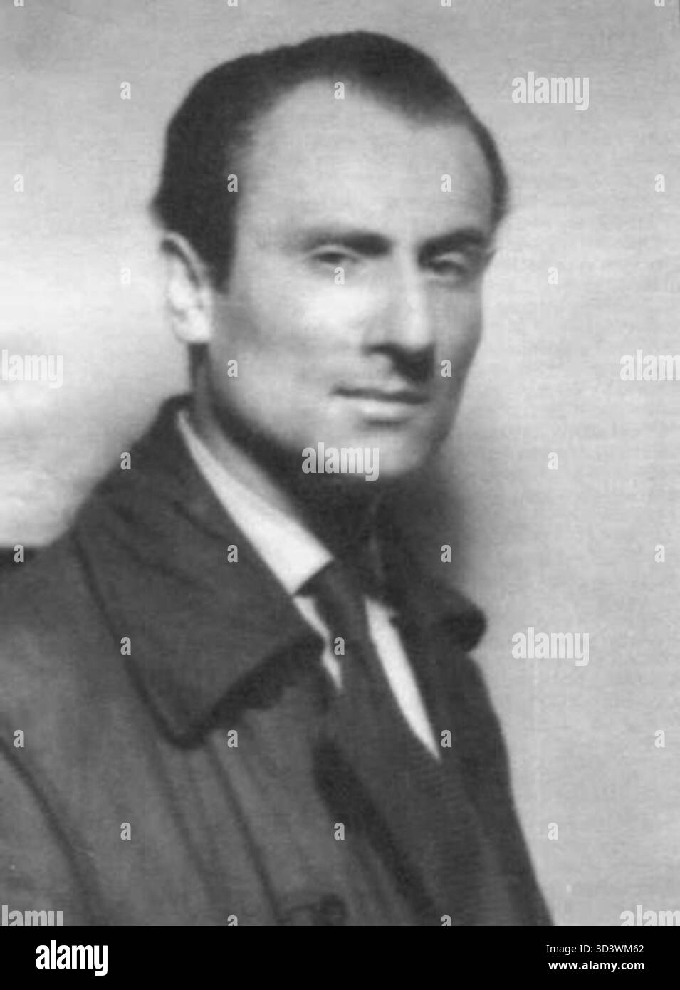 Karel Hynek (* 11. September 1925 in Prag – 9. Januar 1953 in Prag) war ein tschechischer Dichter, der mit dem Surrealismus in Verbindung gebracht wurde. Das Foto wurde vor 1954 von einem unbekannten Fotografen aufgenommen. Stockfoto