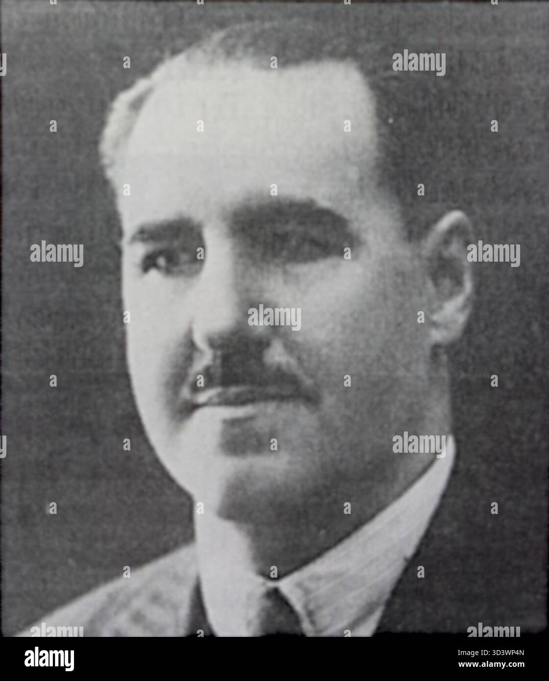 Mihail Kalenderow (1887–1954) war ein bulgarischer Offizier, der im Zweiten Weltkrieg diente. Stockfoto