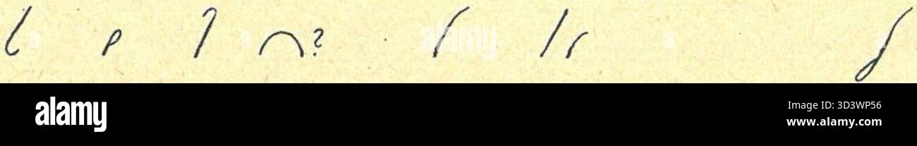 Ein Auszug aus Kurzschrift und Wissenschaft, einer deutschen Zeitschrift aus dem Jahr 1927, in der Forschung in Kurzschrift und Wissenschaft vorgestellt wird. Stockfoto
