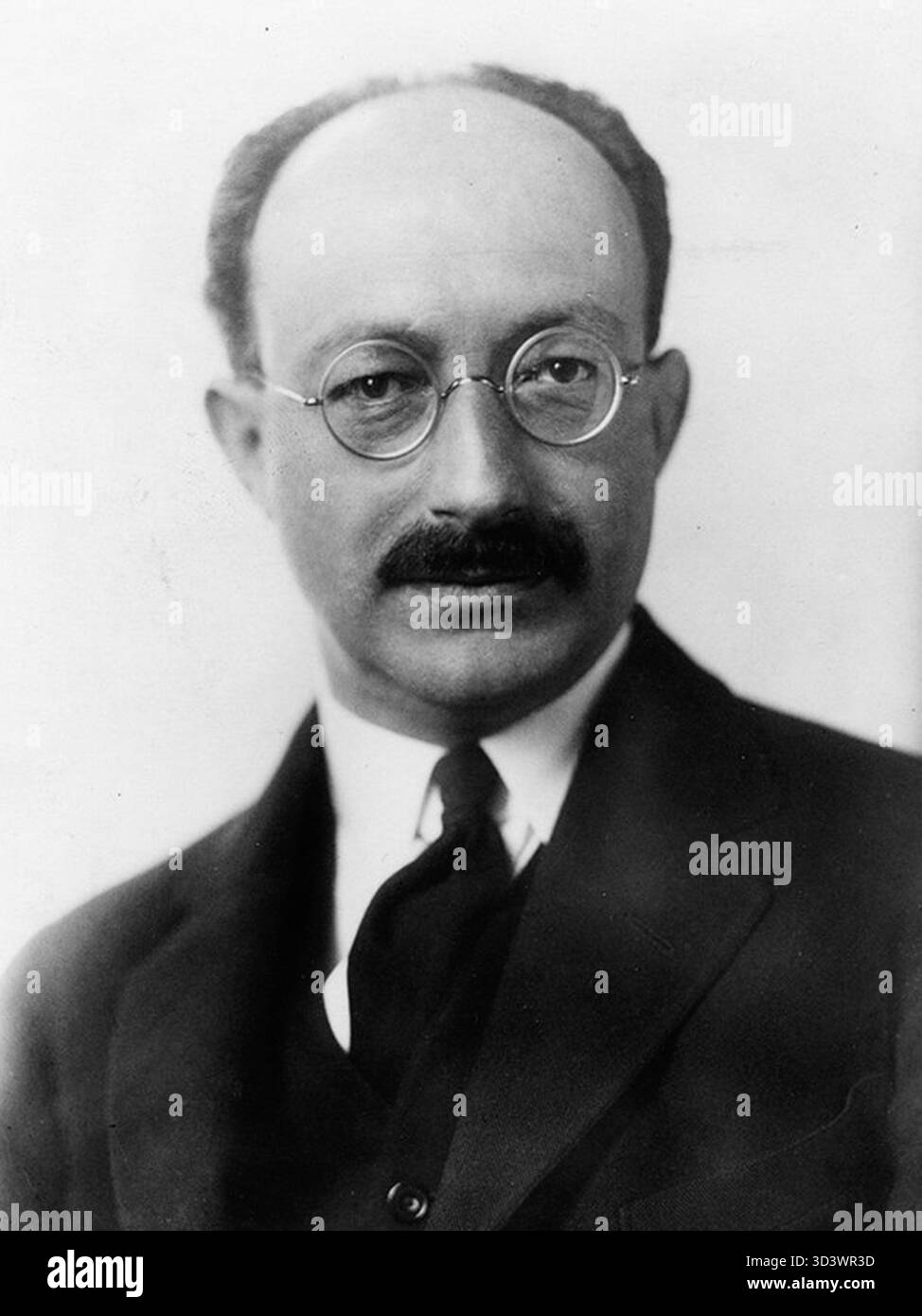 Ludwik Rajchman, ein in Polen geborener Mensch im Gesundheitswesen und erster Direktor des Europäischen Büros der Weltgesundheitsorganisation, wird hier in den 1920er Jahren gezeigt Stockfoto