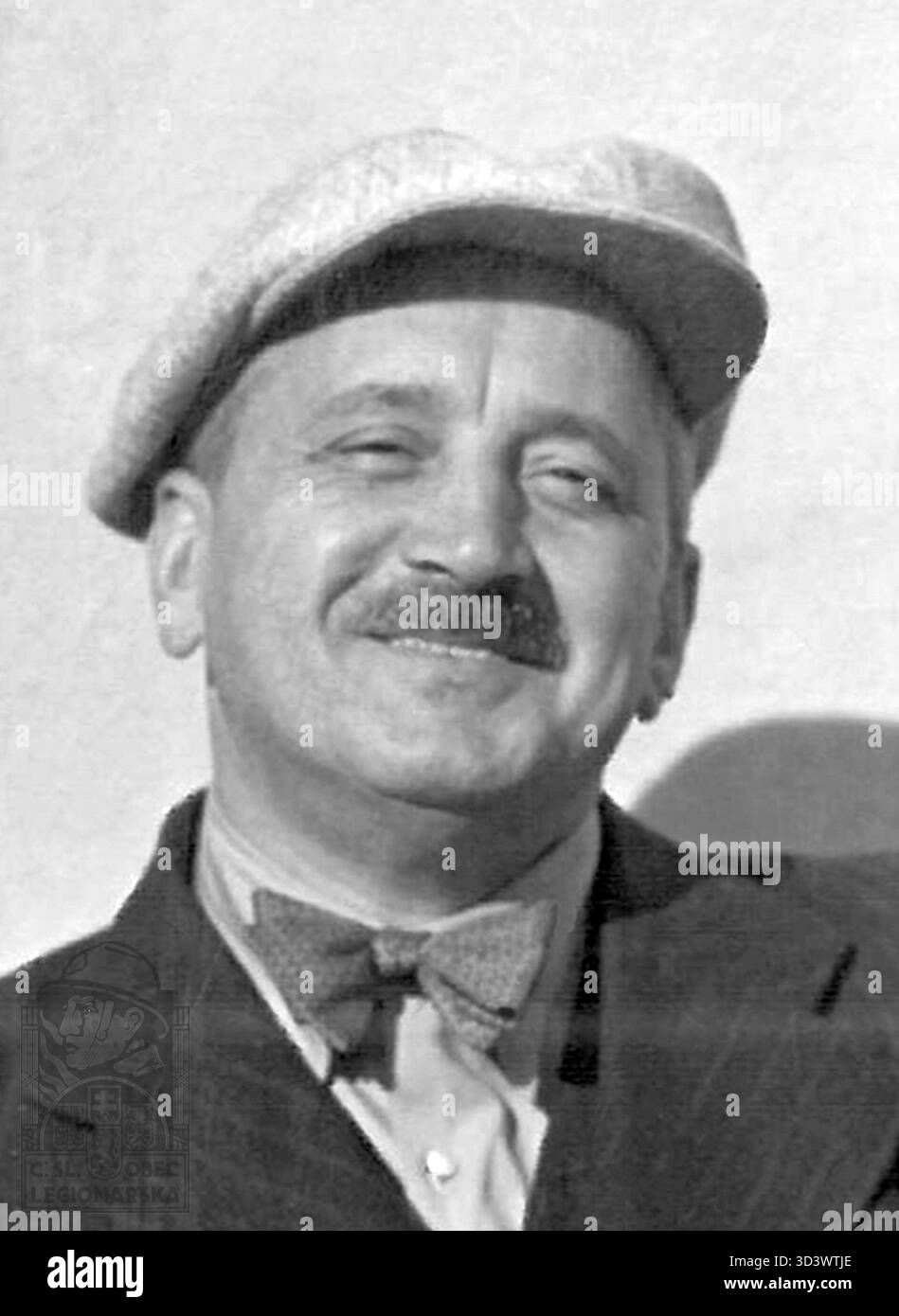 Dieses Foto zeigt Karel Mejstrik, einen DivisionGeneral der tschechoslowakischen Armee, der während des Ersten Weltkriegs in den tschechoslowakischen Legionen diente. Nach seiner Rückkehr in die Tschechoslowakei diente er bis 1933 und war am Widerstand gegen die Nazi-Besatzung während des Zweiten Weltkriegs beteiligt Stockfoto