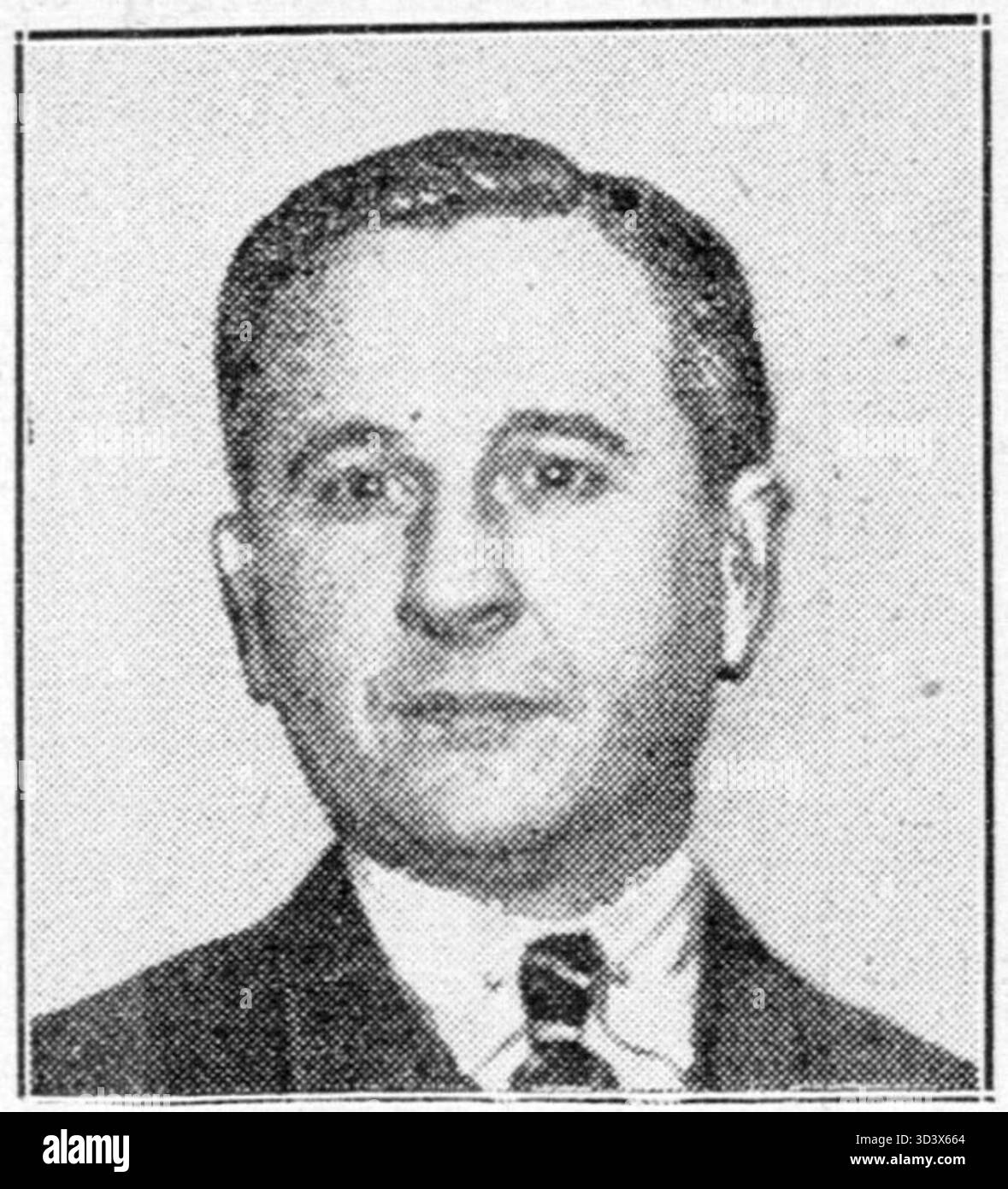 Leo Lauer, ein prominenter Sportjournalist aus dem frühen 20. Jahrhundert, ist für seine Beiträge zur Motorsport-Berichterstattung und -Medien in den Niederlanden bekannt. Stockfoto