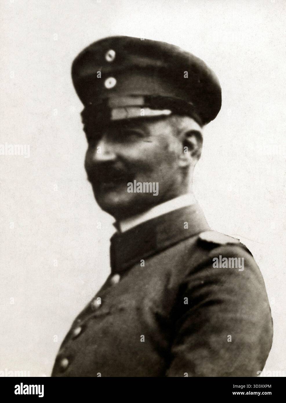 Walter Freiherr von Lüttwitz (1859–1942) war ein deutscher General, der nach dem Ersten Weltkrieg die deutsche Gegenrevolution 1920 gegen den Vertrag von Versailles führte. Stockfoto