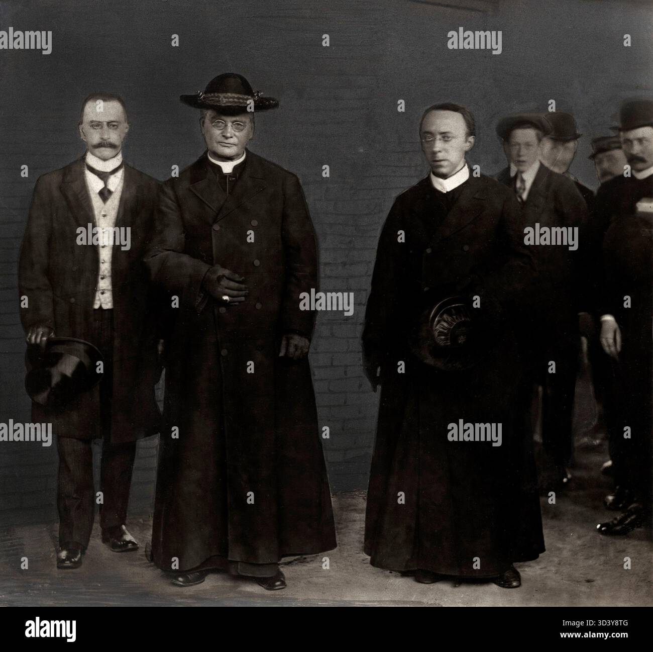 Kardinal Willem Marinus van Rossum kam 1913 nach seiner Ernennung zum Kardinal in die Niederlande. Er hatte viele Jahre in Rom studiert und gearbeitet. Stockfoto