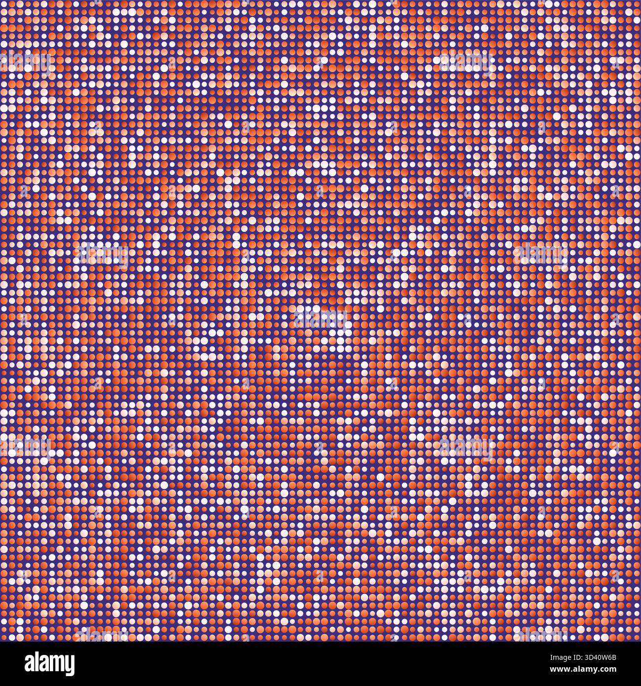 Hintergrund für geometrische Formen. Verlaufende Kreise in mehreren Farben. Gedämpfte, harmonische Farbtöne mit kontrastierendem Hintergrund. Stock Vektor