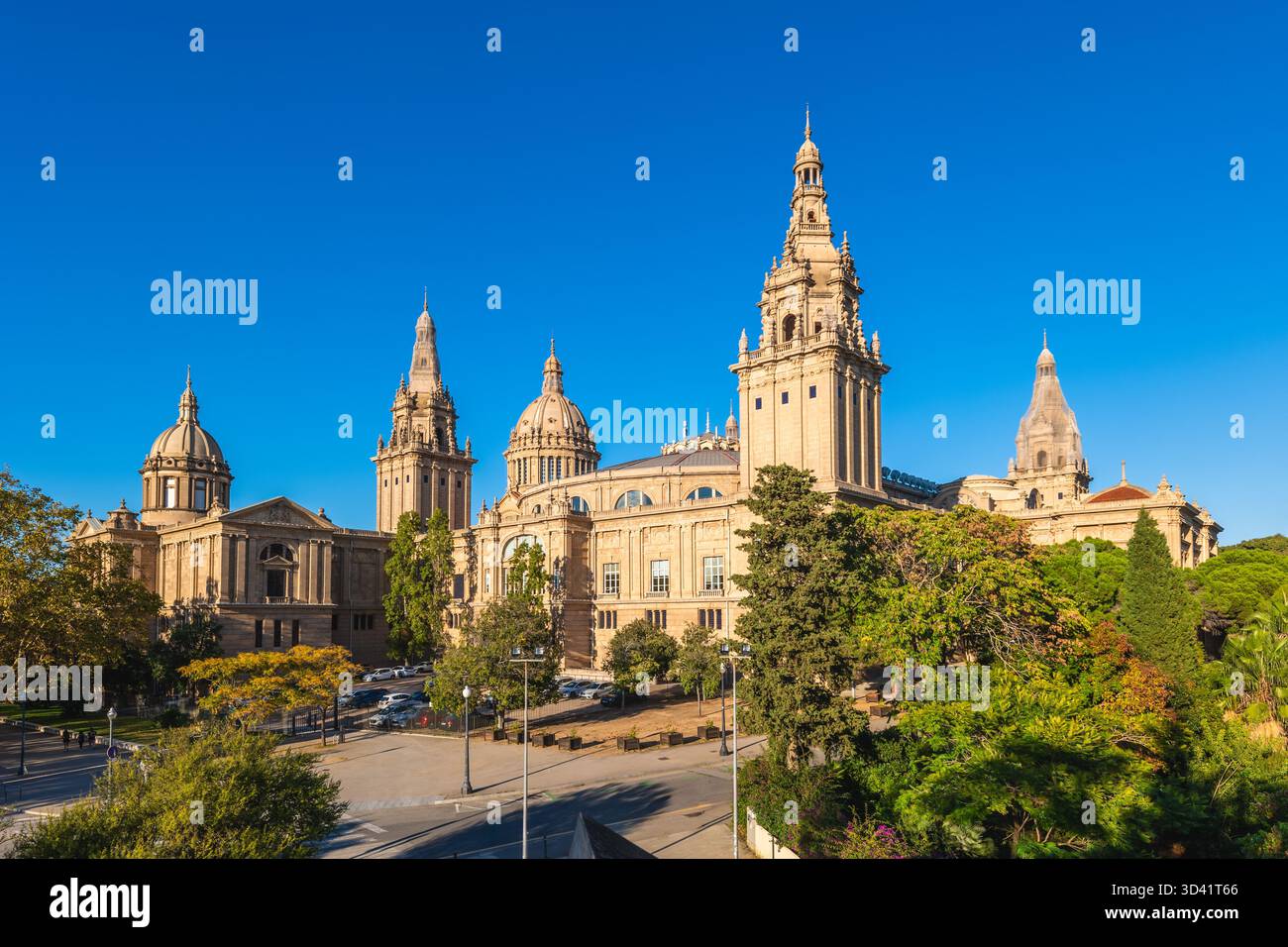 Nationales Kunstmuseum von Katalonien in Barcelona, Katalonien, Spanien Stockfoto