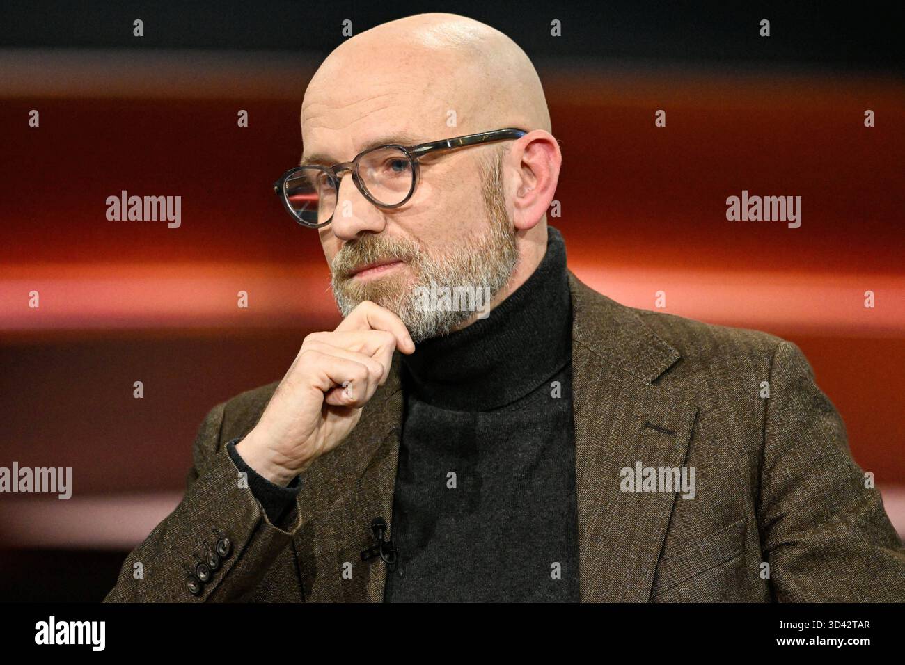 Dr. Peter Tauber Politiker 10/25 ihr Dr. Peter Tauber am 28. Oktober 2025 in Markus Lanz , ZDF TV Fernsehen Talkshow Talkshow Deutschland deutsch deutscher Mann Politik CDU ex ehemaliger ehemaliger Generalsekretär Politiker german quer Porträt nachdenklich zuhörend aufgestützt *** Dr. Peter Tauber Politiker 10 25 Ihr Dr. Peter Tauber am 28. Oktober 2025 in Markus Lanz , ZDF TV Talkshow Stockfoto