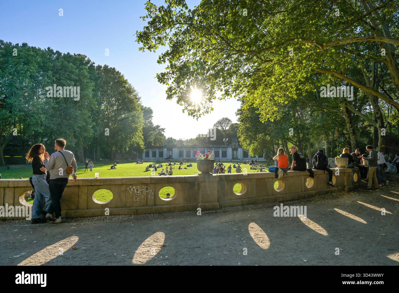 Menschen, Freizeit, Rudolph-Wilde-Park, Schöneberg, Berlin, Deutschland Stockfoto