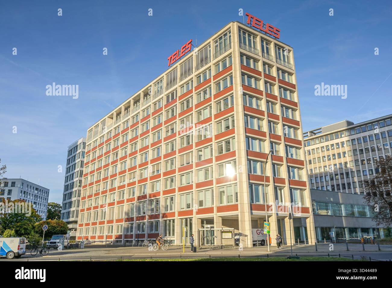 Teles-Hochhaus, Ernst-Reuter-Platz, Charlottenburg, Berlin, Deutschland *** Teles Hochhaus, Ernst-Reuter-Platz, Charlottenburg, Berlin, Deutschland Stockfoto