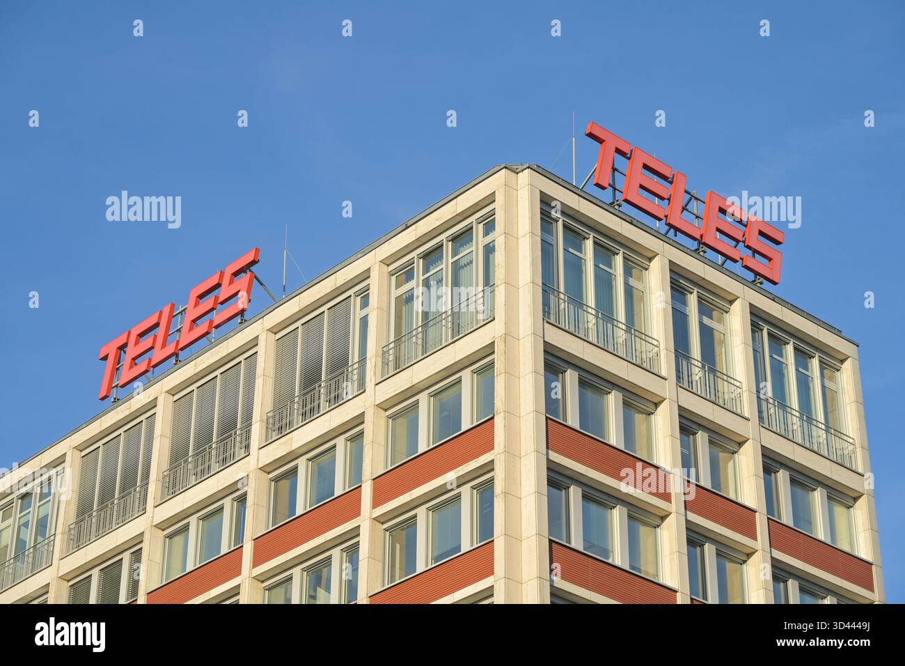 Teles-Hochhaus, Ernst-Reuter-Platz, Charlottenburg, Berlin, Deutschland *** Teles Hochhaus, Ernst-Reuter-Platz, Charlottenburg, Berlin, Deutschland Stockfoto