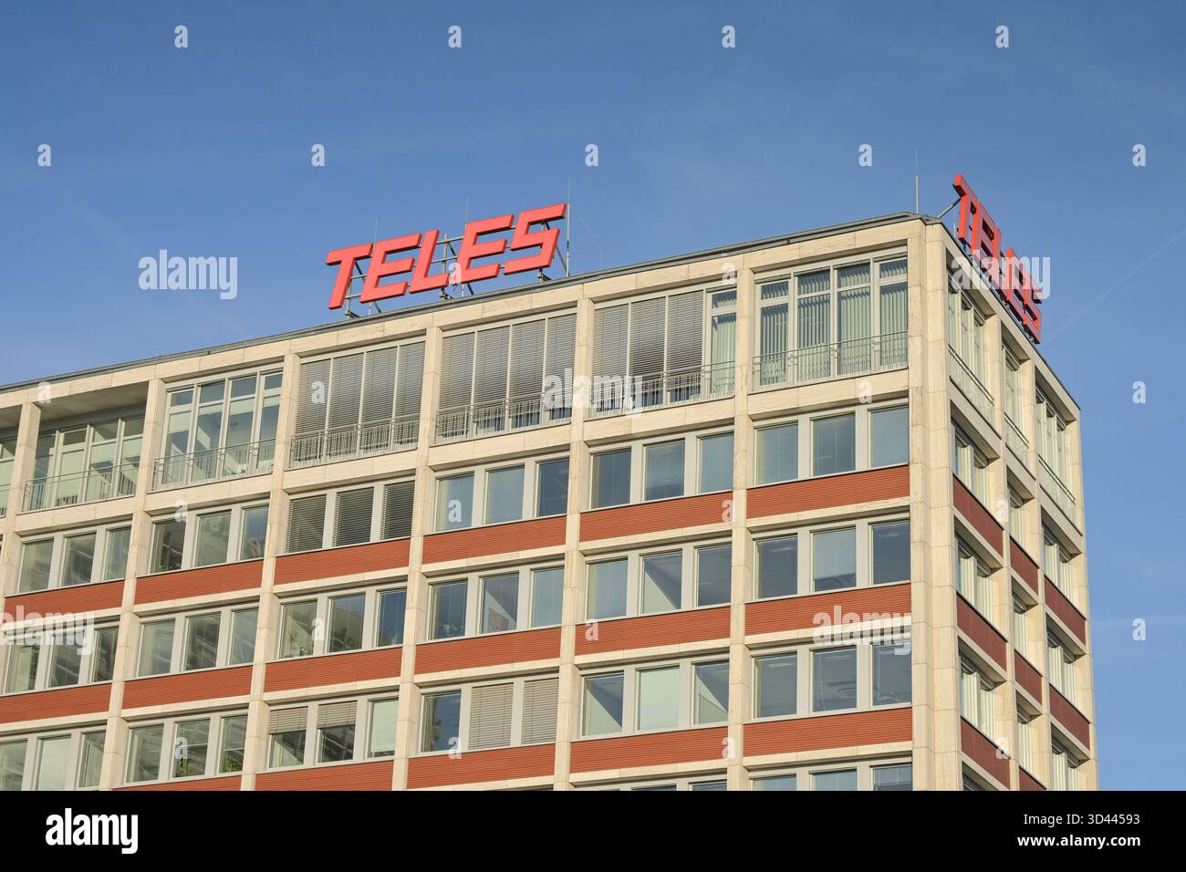 Teles-Hochhaus, Ernst-Reuter-Platz, Charlottenburg, Berlin, Deutschland *** Teles Hochhaus, Ernst-Reuter-Platz, Charlottenburg, Berlin, Deutschland Stockfoto