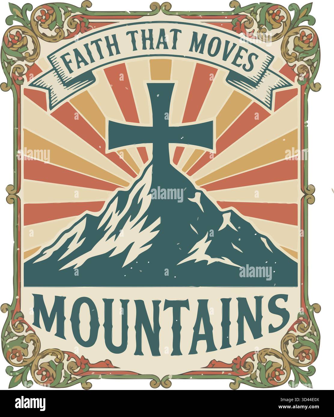 Grace stellt das Herz wieder her Stock Vektor