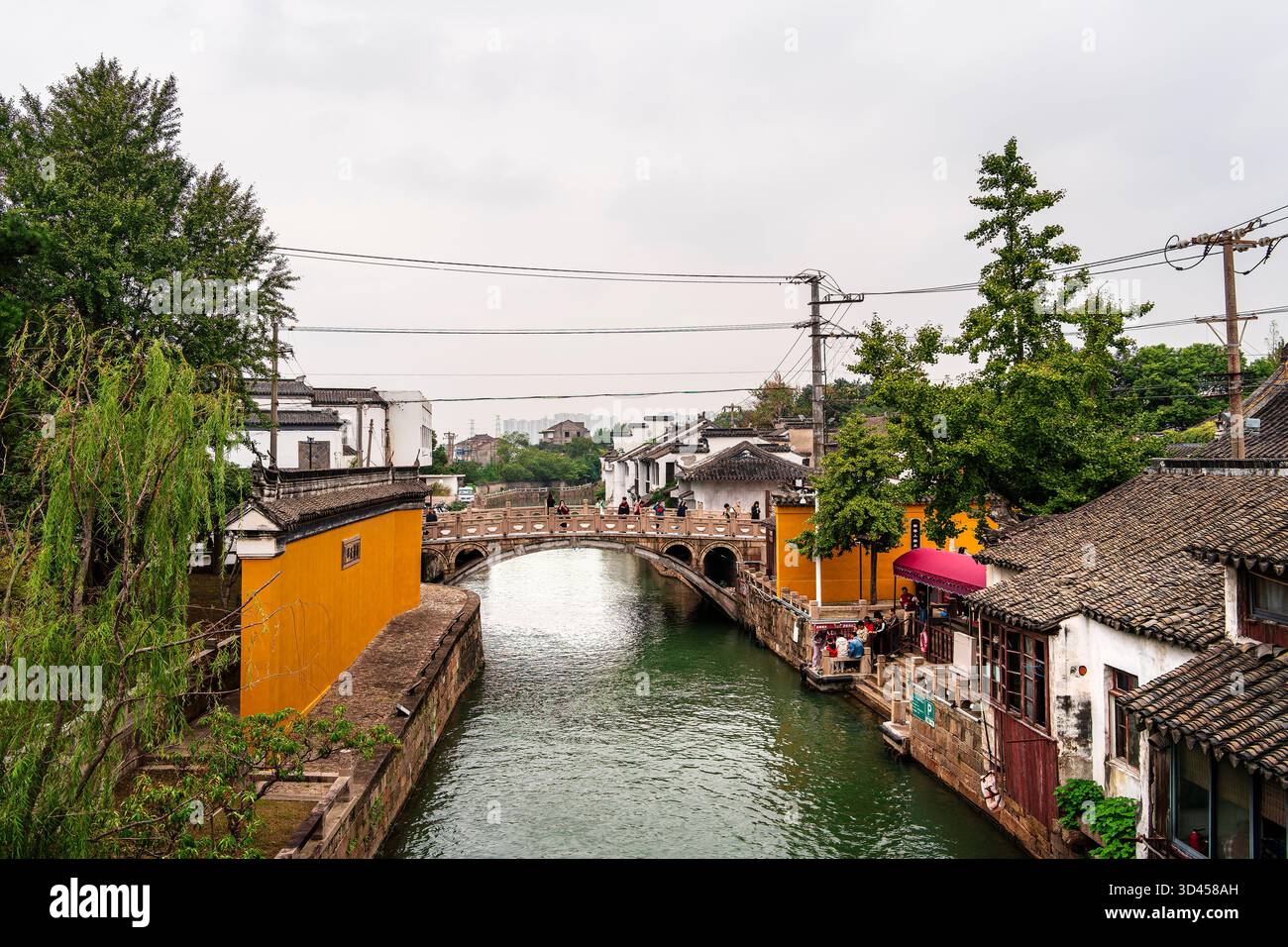 Tiger Hill Pagode Complex, Suzhou Stockfoto