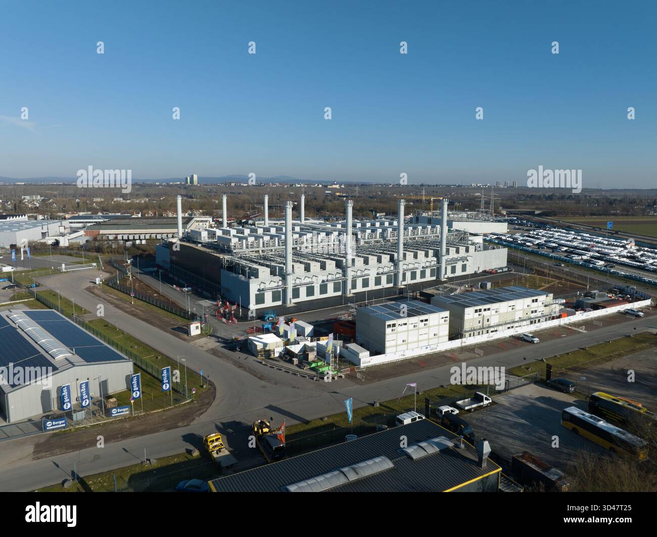 Frankfurt am Main, Hessen , 29. Februar 2025, Deutschland YONDR 40 Megawatt Rechenzentrum. Stockfoto