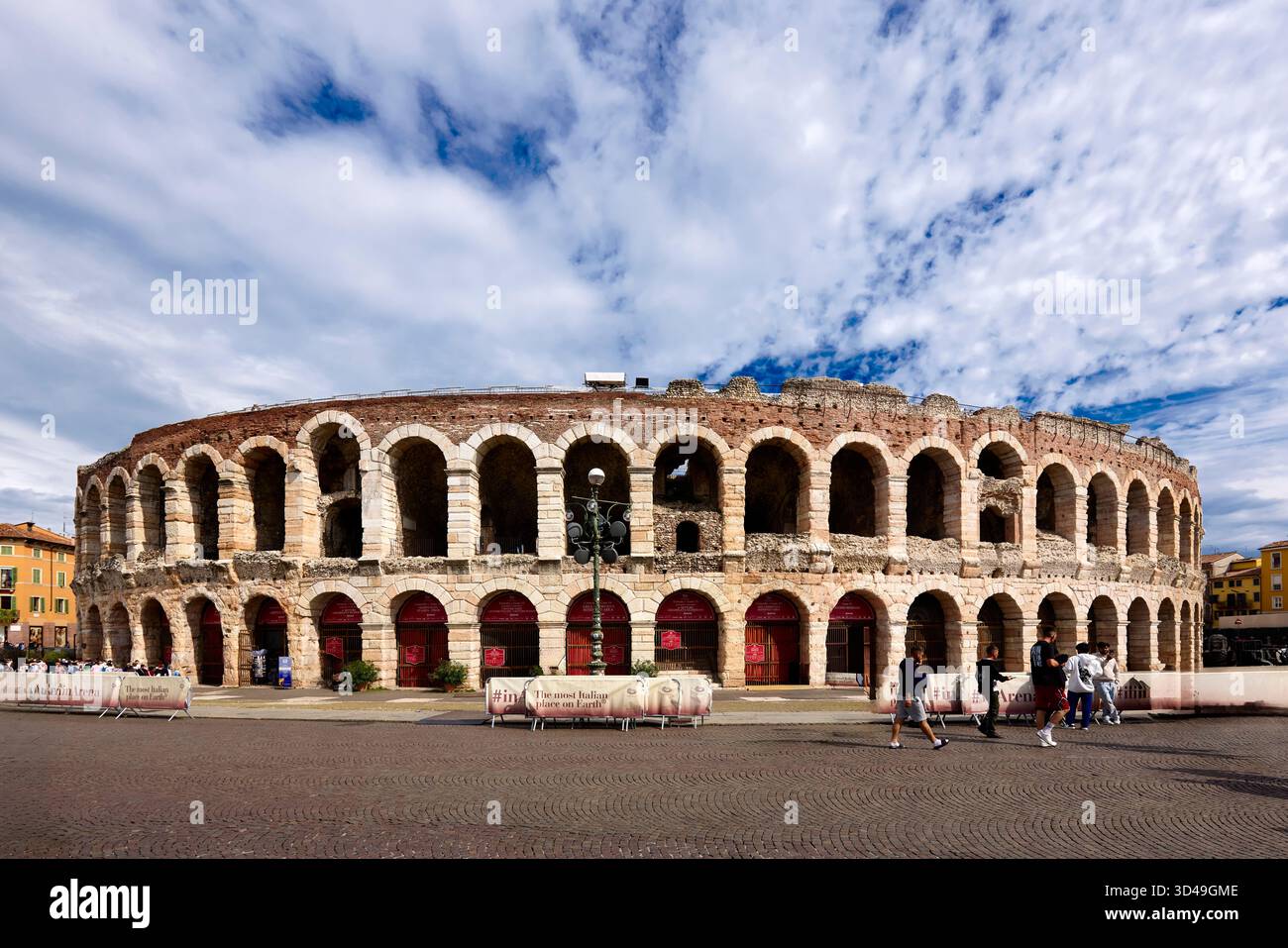 Römisches Amphitheater, Verona, Italien Stockfoto