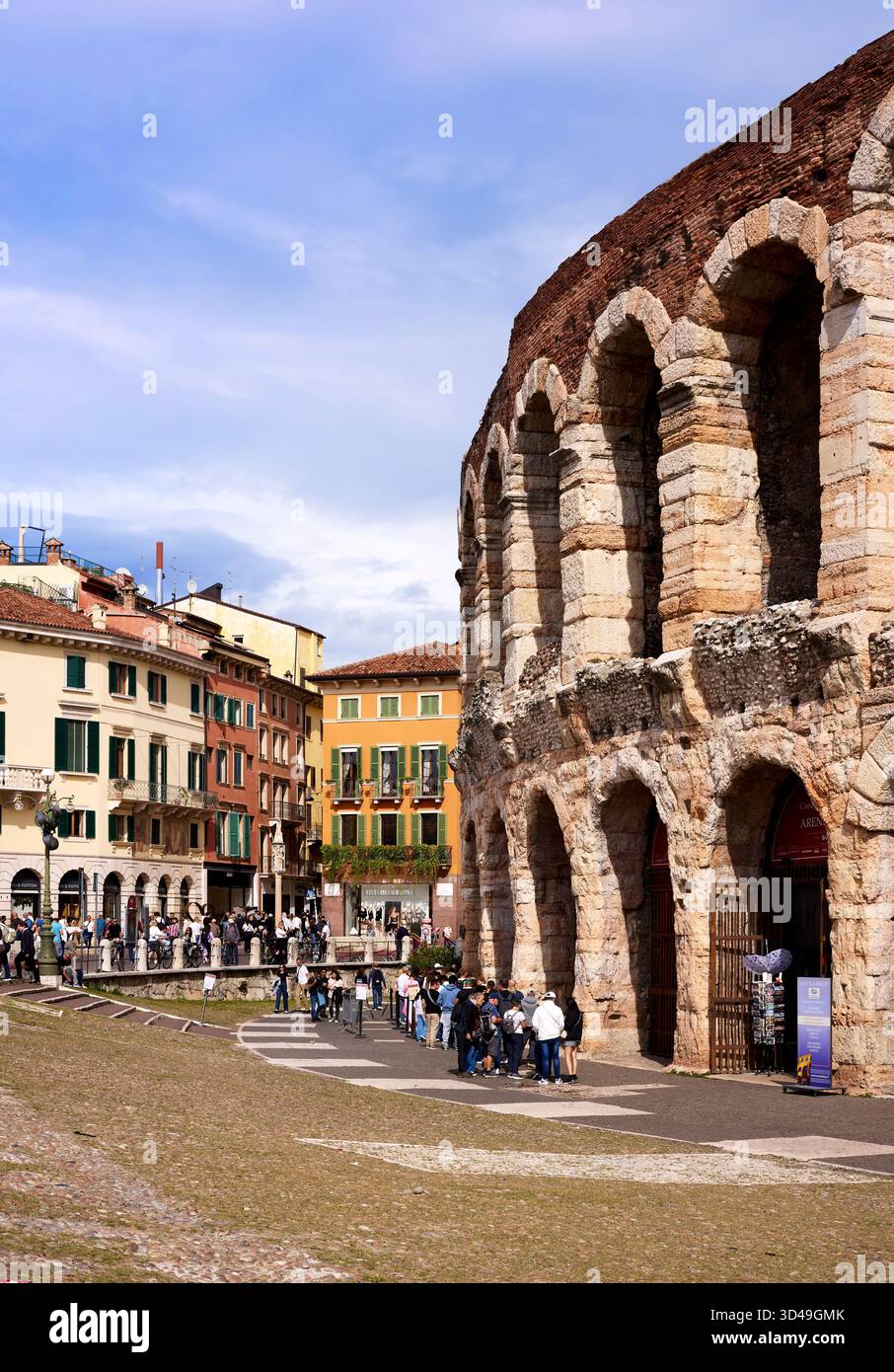 Römisches Amphitheater, Verona, Italien Stockfoto