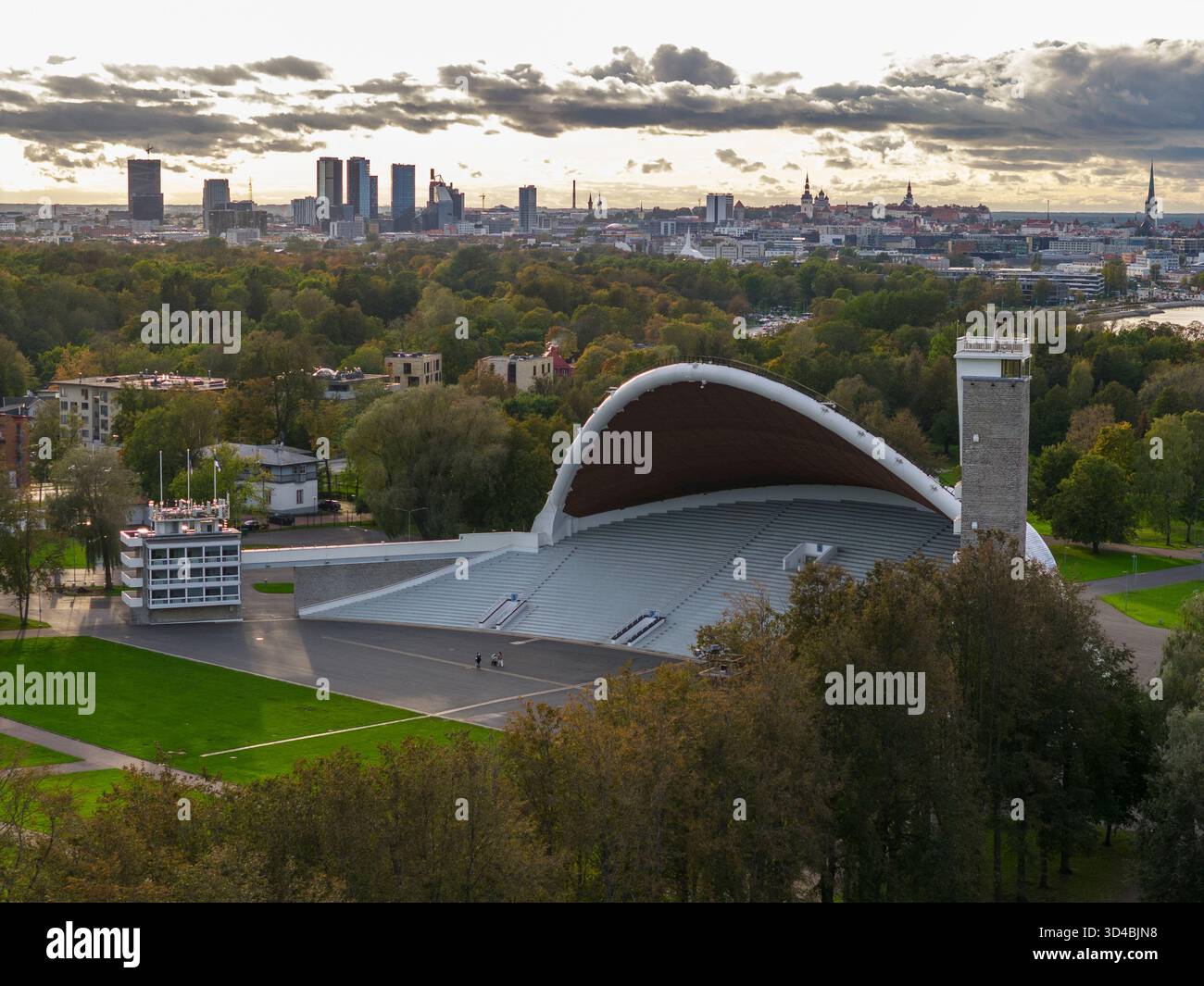 Tallinn Estland Song Festival Gelände Stockfoto