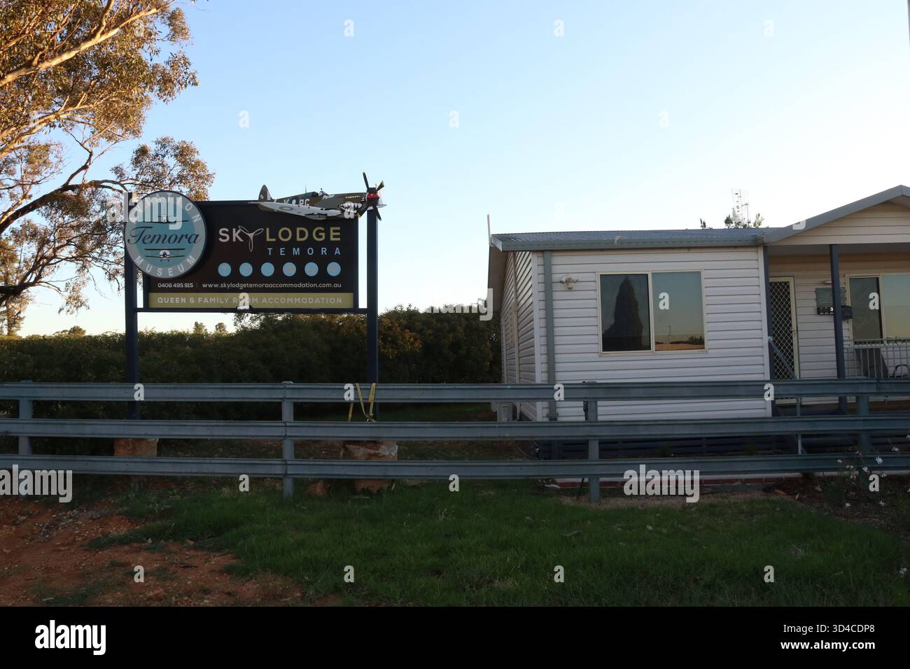 Temora, NSW, Australien. November 2025. Skylodge Temora, 1A Tom Moon Ave, Temora NSW 2666. Quelle: Richard Milnes/Alamy Stockfoto