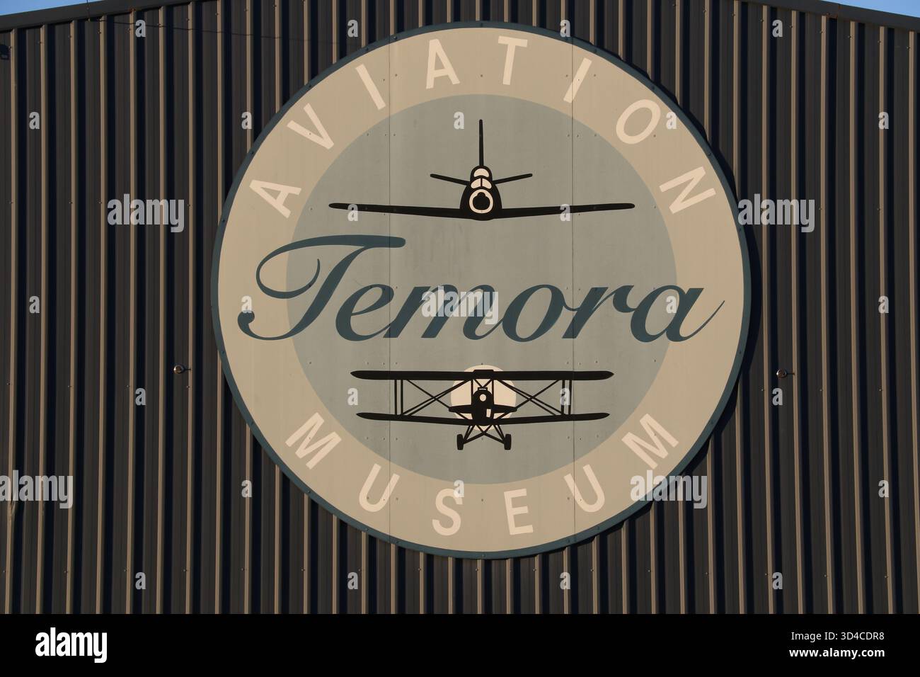 Temora, NSW, Australien. November 2025. Das 1999 gegründete Temora Aviation Museum zeigt eine der weltweit besten Sammlungen fliegenden His Stockfoto