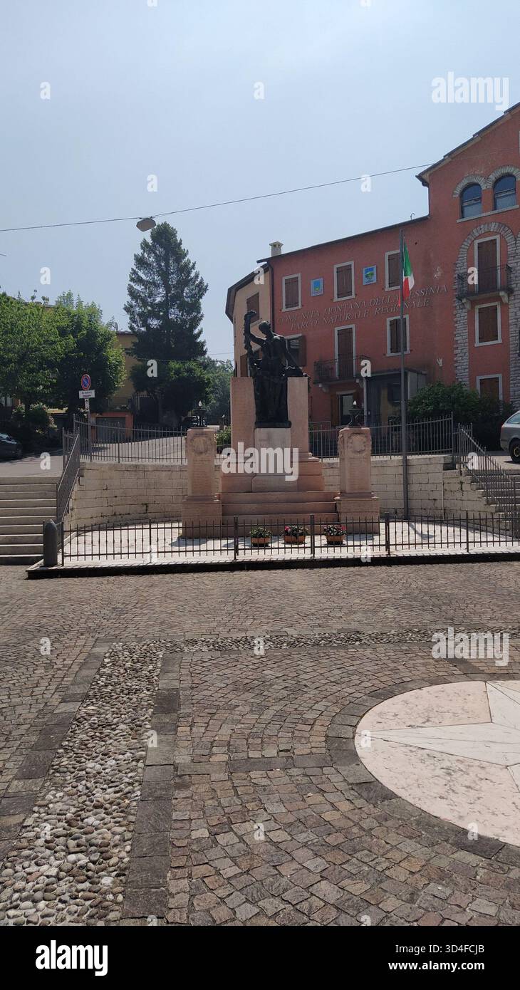 Bosco Chiesanuova Stadt in Verona, Italien Stockfoto