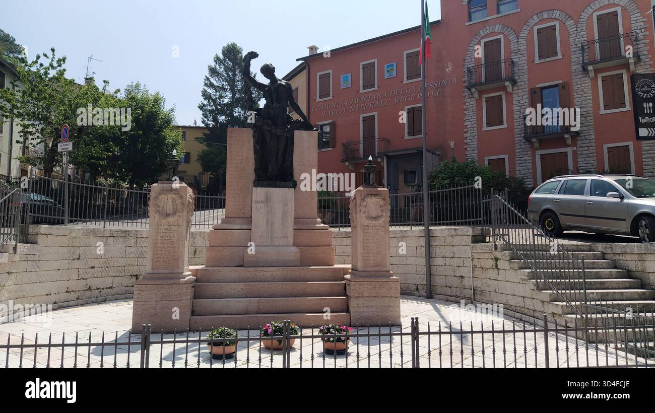 Bosco Chiesanuova Stadt in Verona, Italien Stockfoto