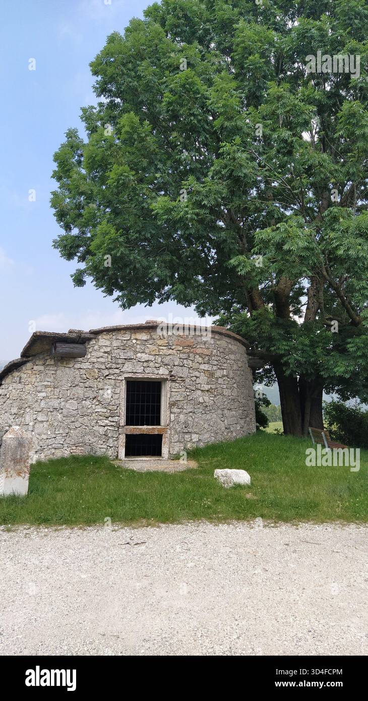 Bosco Chiesanuova Stadt in Verona, Italien Stockfoto