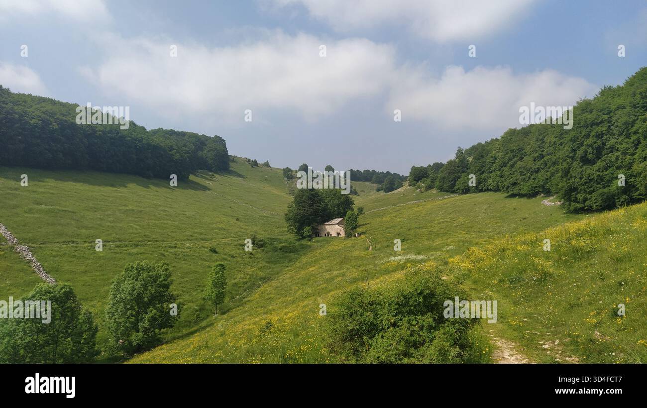 Bosco Chiesanuova Stadt in Verona, Italien Stockfoto