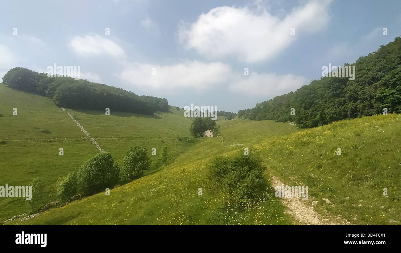 Bosco Chiesanuova Stadt in Verona, Italien Stockfoto