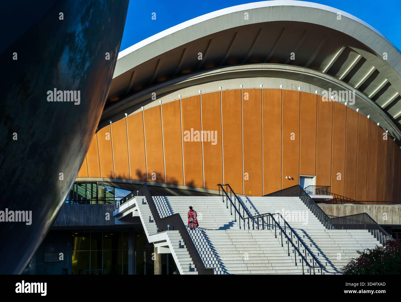 Das Haus der Kulturen der Welt im Berliner Stadtteil Tiergarten. Stockfoto