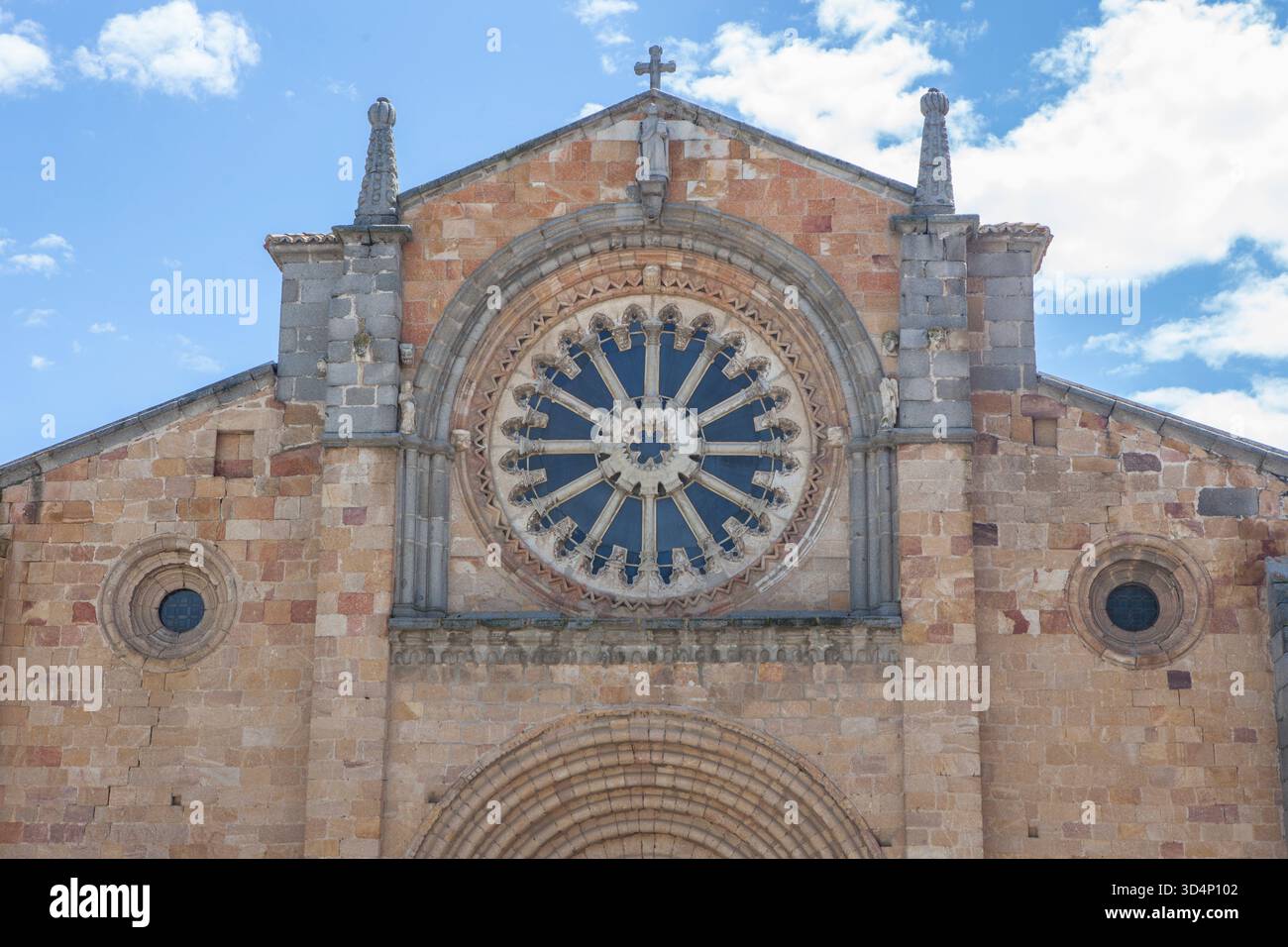 Kirche San Pedro, romanische Kirche in Avila, Kastilien und Leon, Spanien Stockfoto