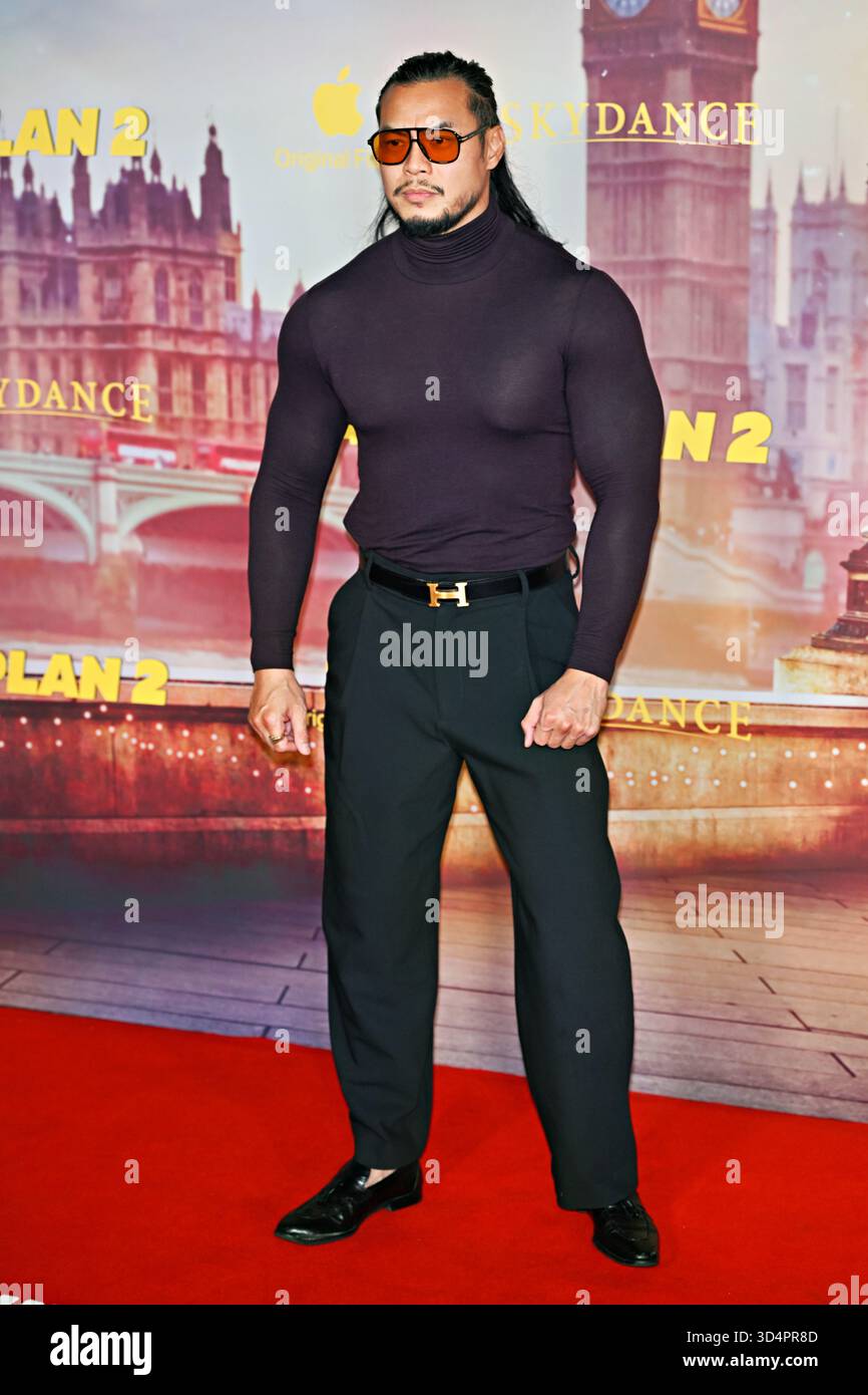 London, Großbritannien. November 2025. Quang Luong bei der Family Plan 2 World Premiere, London, Großbritannien. (Foto von 李世惠/siehe Li/Picture Capital) Credit: Siehe Li/Picture Capital/Alamy Live News Stockfoto