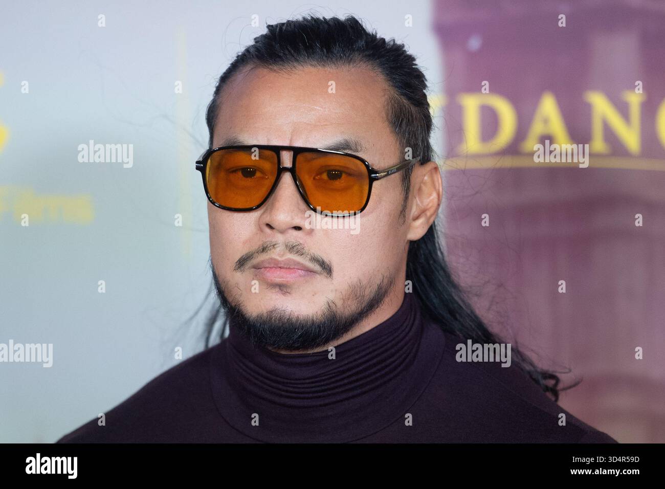 London, Großbritannien. November 2025. Im Bild: Quang Luong - Gladiator nimmt an der Weltpremiere „The Family Plan 2“ auf Curzon Mayfair Teil. Quelle: Justin Ng/Alamy Live News Stockfoto