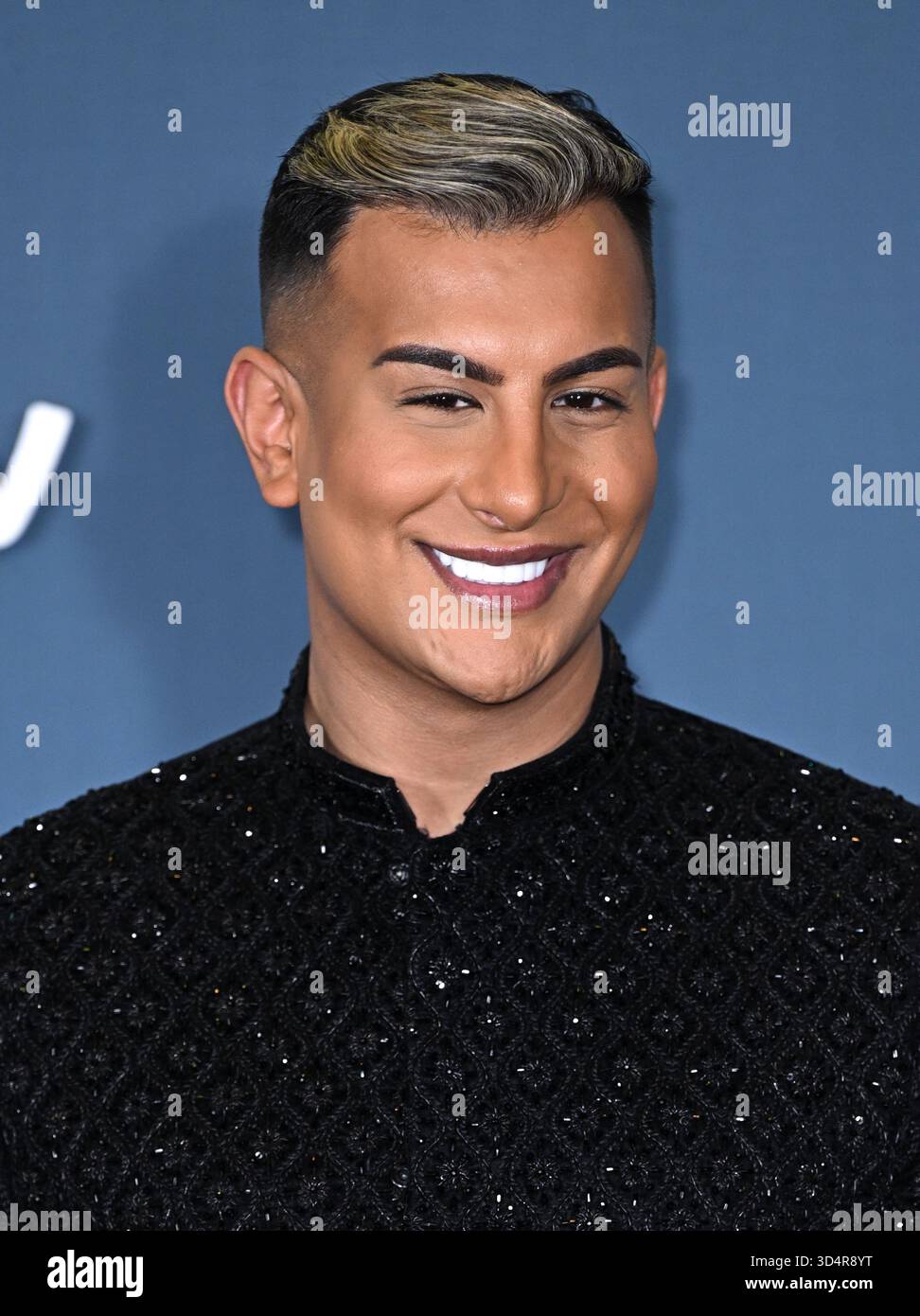 London, Großbritannien. November 2025. Junaid Ahmed besuchte das ITV Palooza 2025, Barbican Centre. Quelle: Doug Peters/EMPICS/Alamy Live News Stockfoto