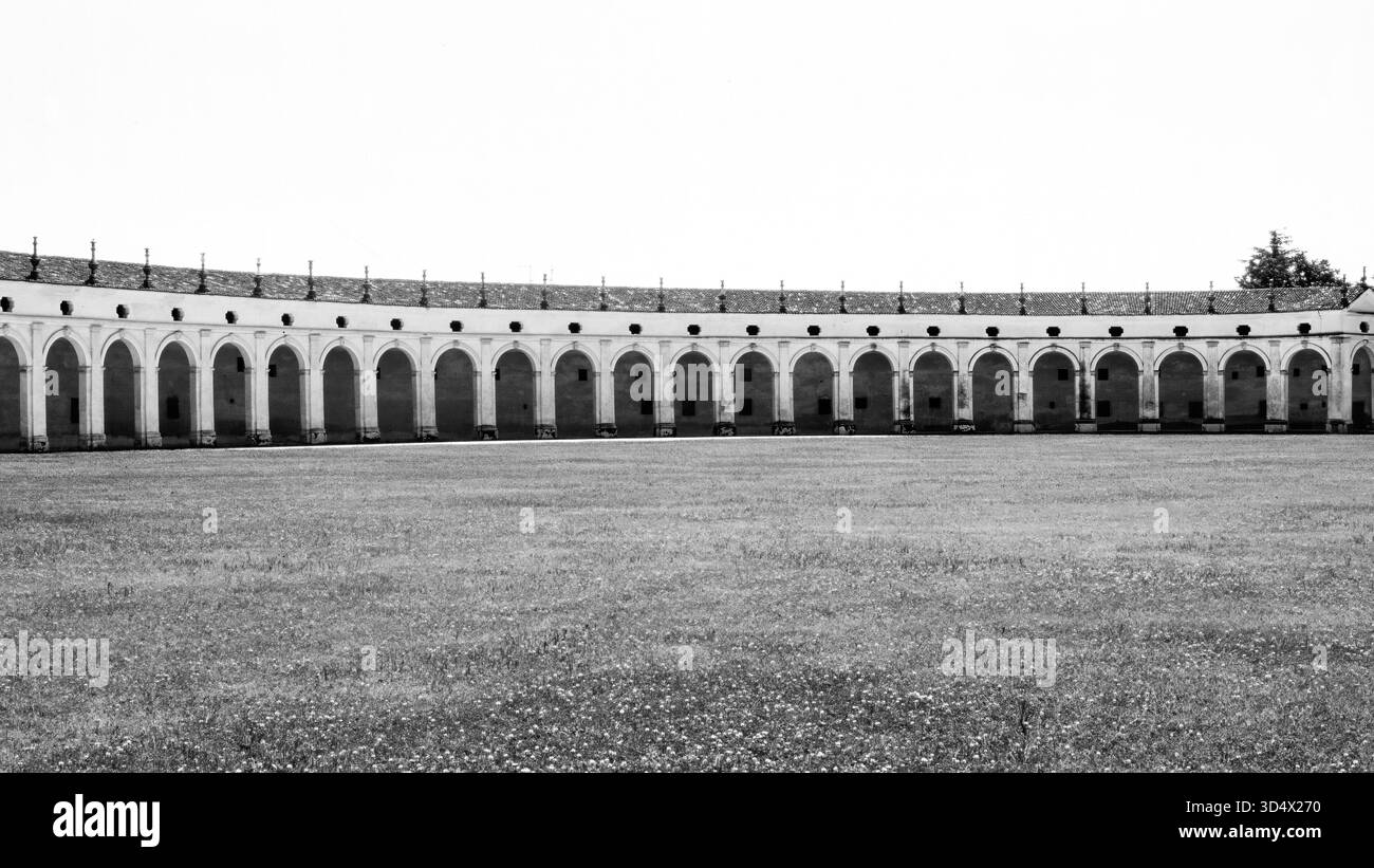 Historische Villa Manin in Passariano, Provinz Udine, Friaul-Julisch Venetien, Italien Stockfoto
