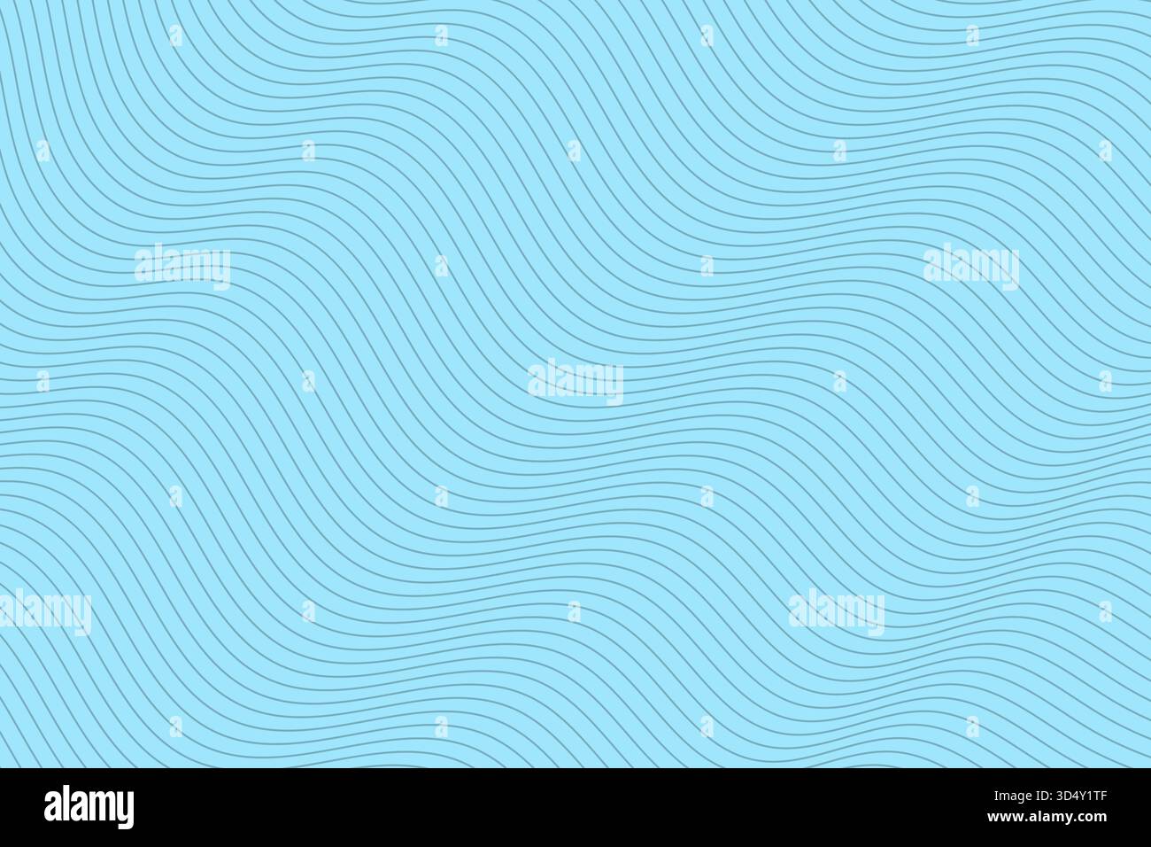 Hellblauer abstrakter Hintergrund mit sanften Wellenlinien und fließenden Kurven, die ein Gefühl von Bewegung und ruhige visuelle Bewegungen schaffen, ideal für Moderne Stock Vektor