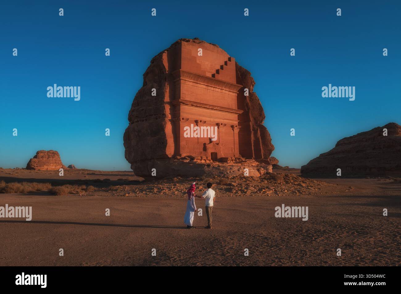 Grab von Lihyan, Sohn von Kuza Stockfoto