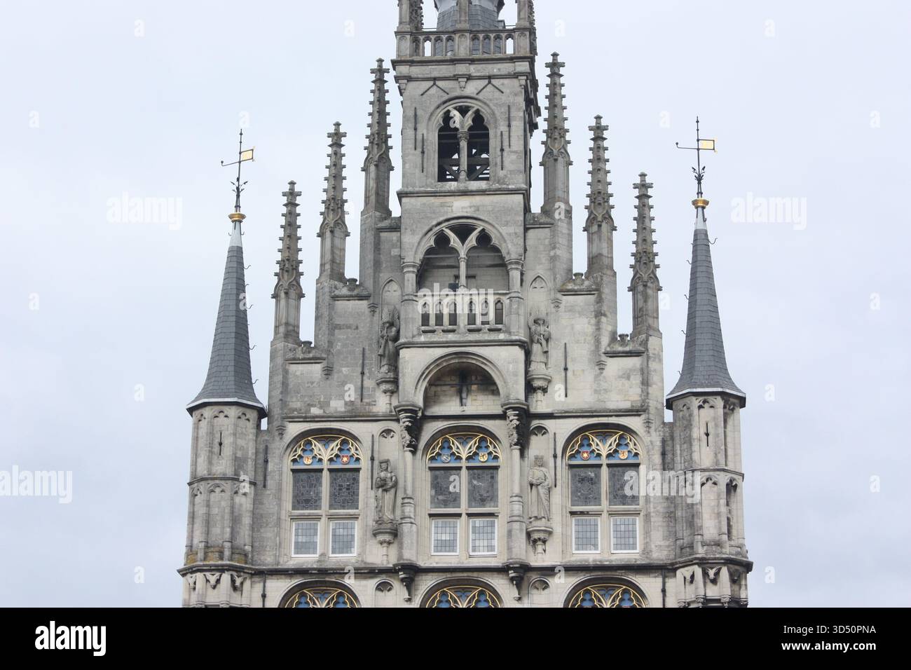 Das prunkvolle Stadhuis in Gouda, Niederlande Stockfoto