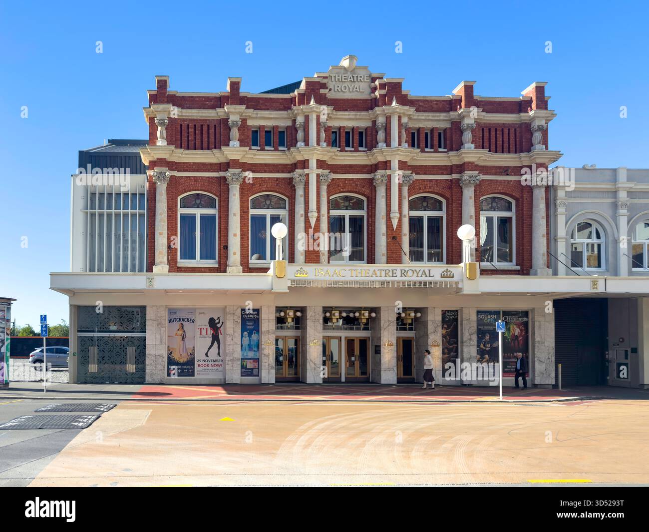 Isaac Theatre Royal, Gloucester Street, Christchurch Central City, Christchurch (Ōtautahi), Region Canterbury, Neuseeland Stockfoto