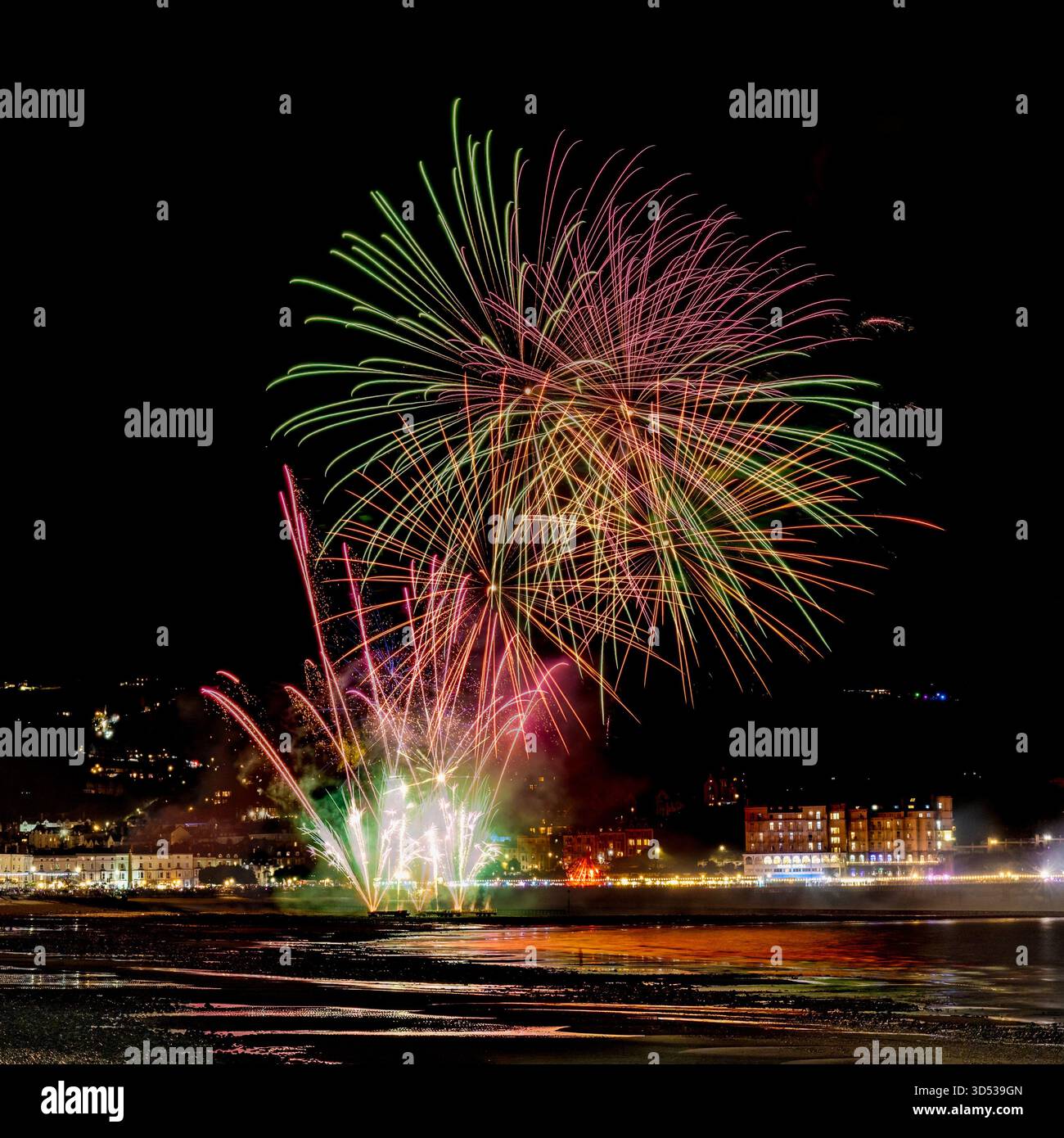 Feuerwerk Stockfoto