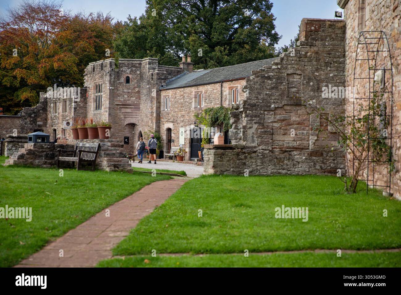 Brougham Hall, in der Nähe von Penrith, Cumbria Stockfoto