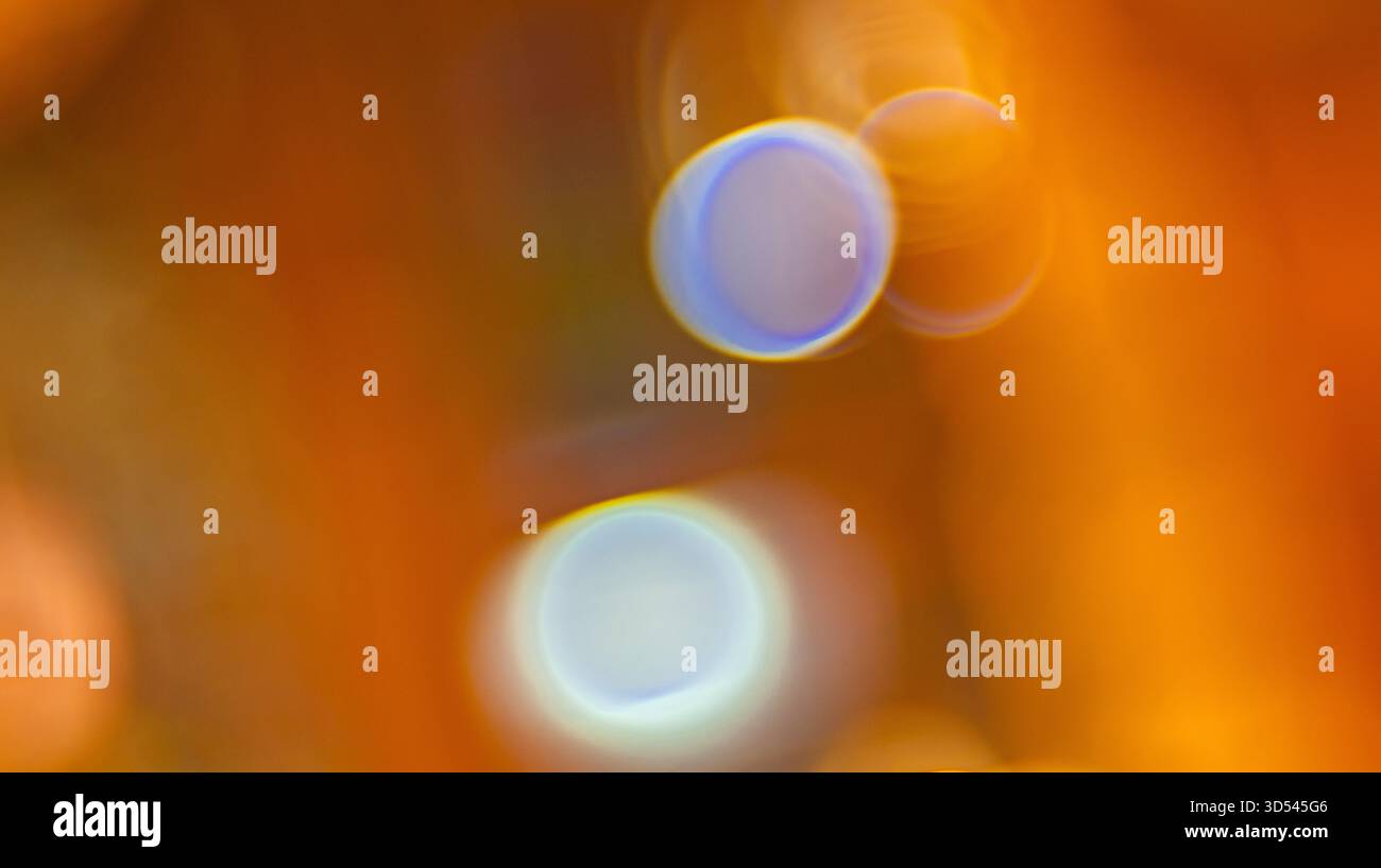 Abstrakte Reflexionen, Bubble Background Design Stockfoto
