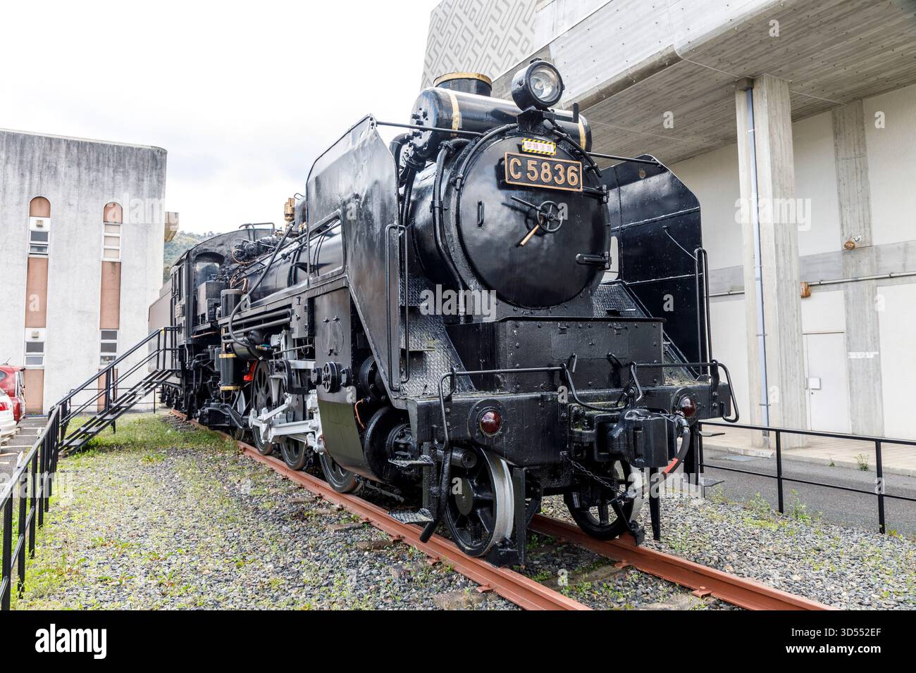 Lokomotivausstellung in meiner, Japan Stockfoto