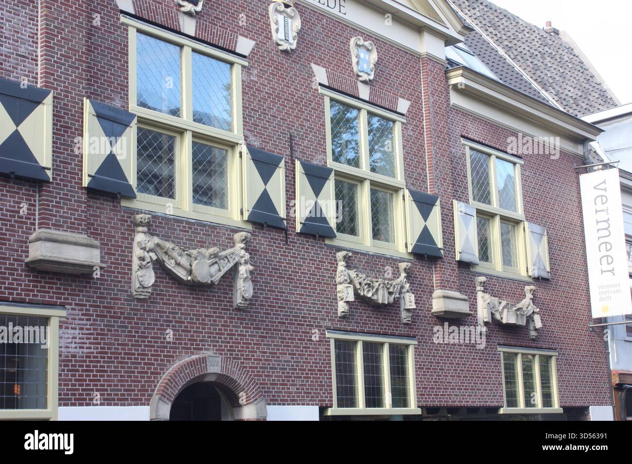 Das Vermeer Centrum in Delft, Niederlande Stockfoto