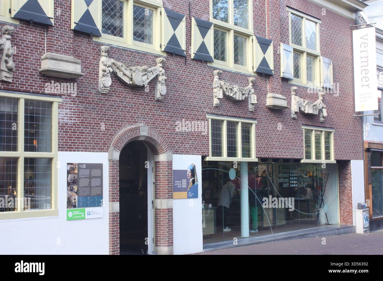 Das Vermeer Centrum in Delft, Niederlande Stockfoto